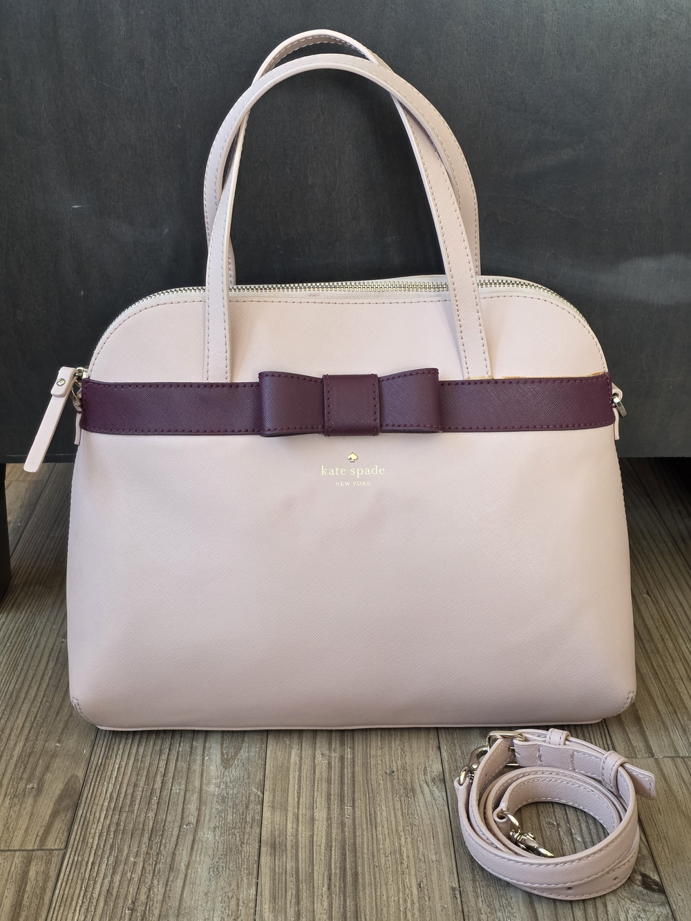 Kate Spade Kirk Park Julita Saffiano Leather Satchel